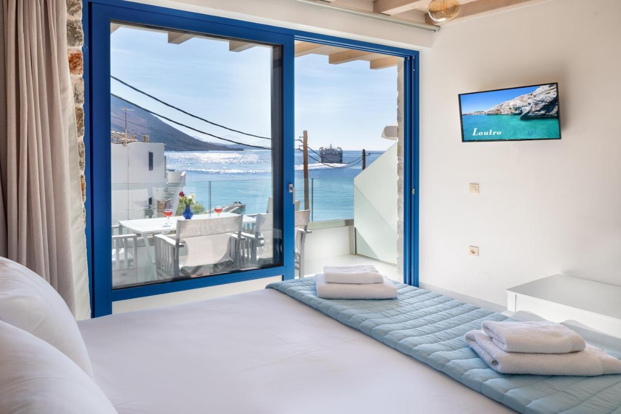 Molos Apartments Loutro Exterior foto