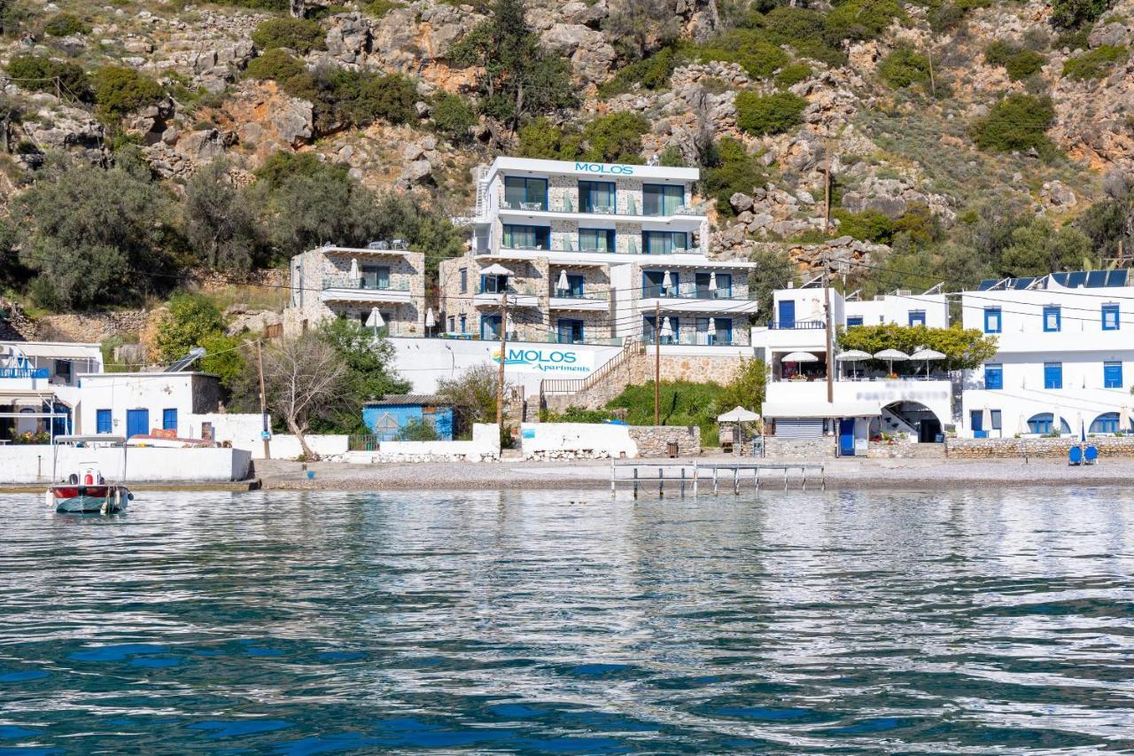 Molos Apartments Loutro Exterior foto
