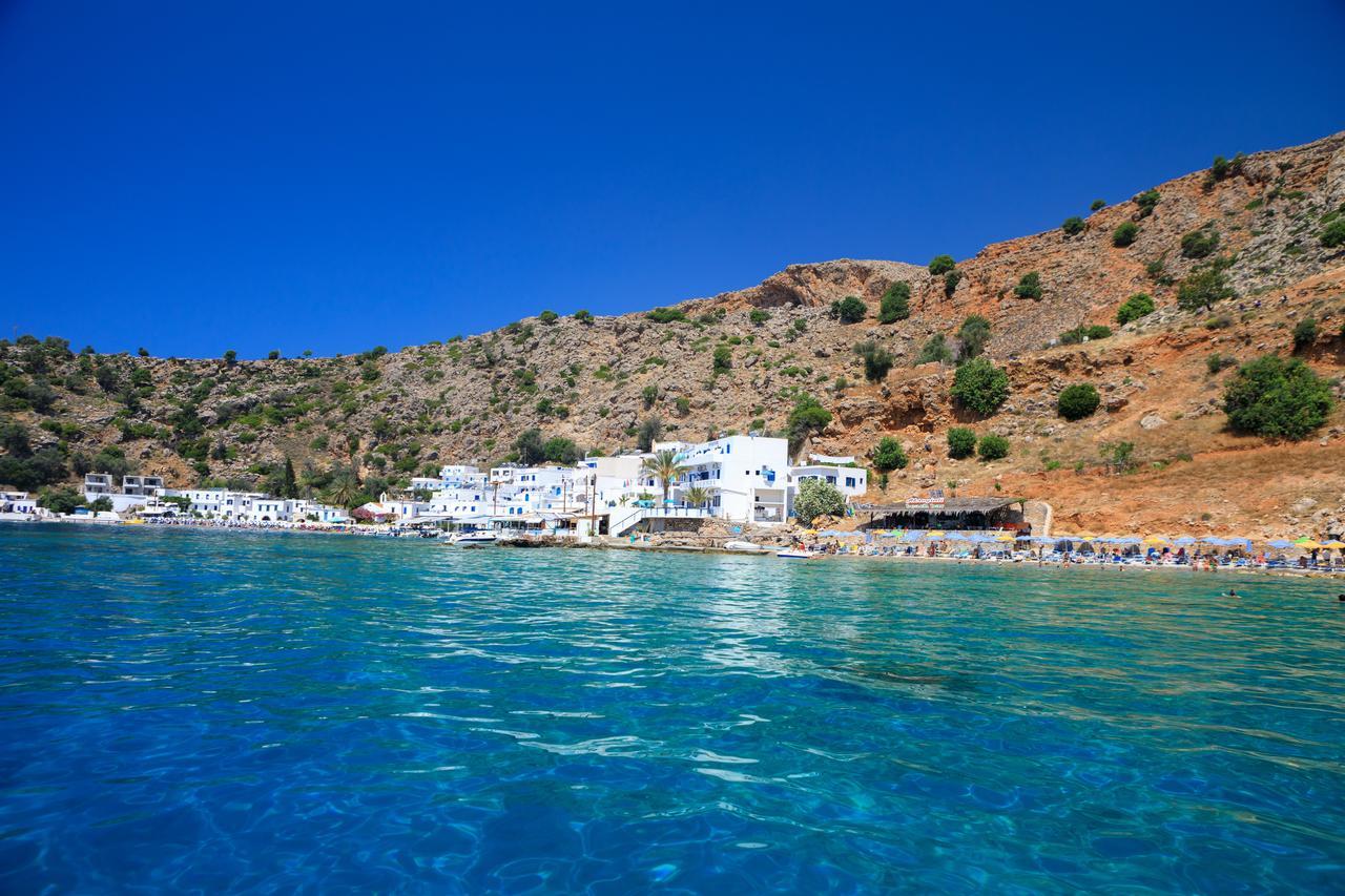 Molos Apartments Loutro Exterior foto